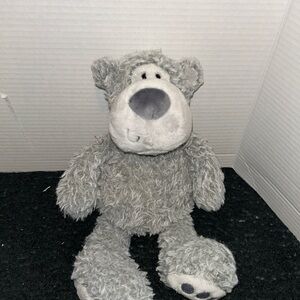 Gund Slouchers 14" gray floppy bear plush stuffed 6049777